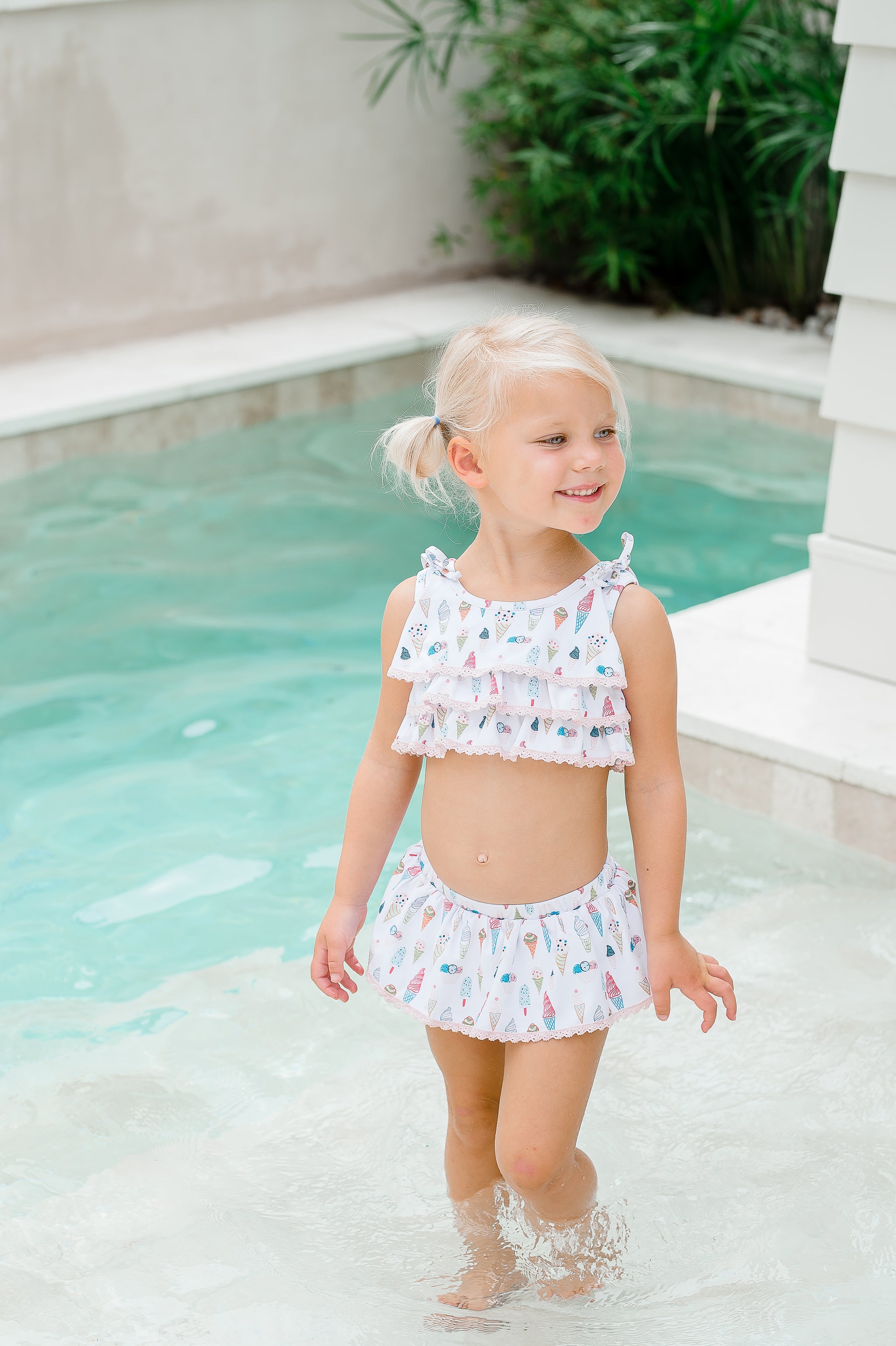 Girls ice hot sale cream swimsuit